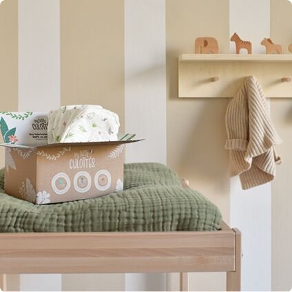 Un abonnement couche evolutif pour s'adapter aux besoins de bebe