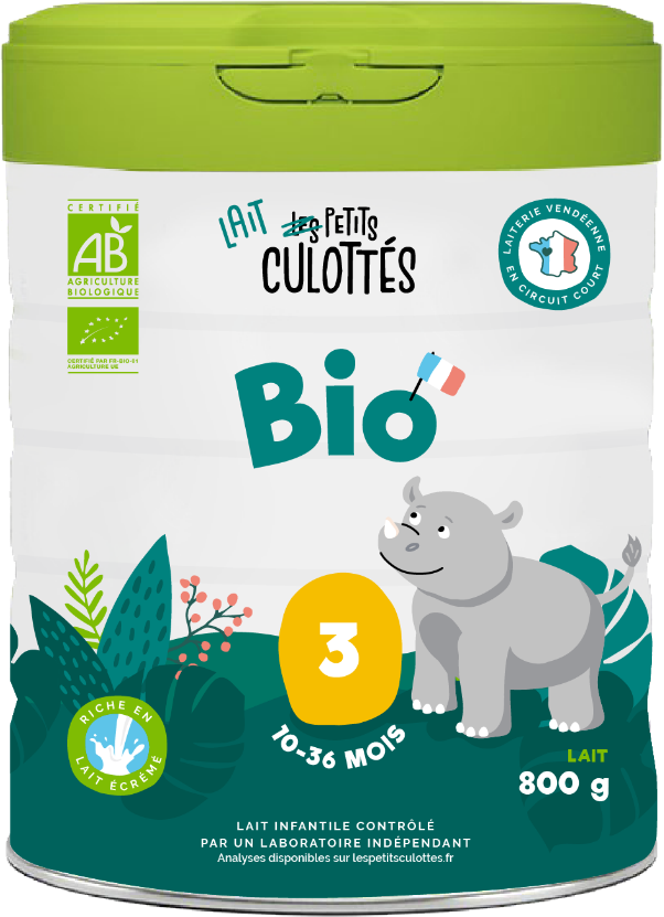 Lait Croissance Bio