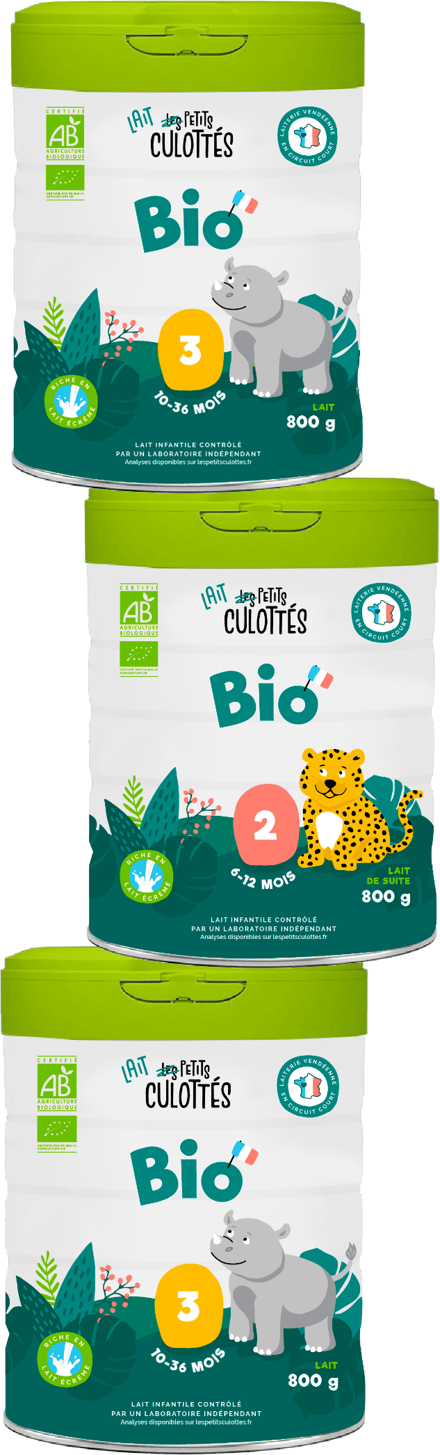 lait bébé bio