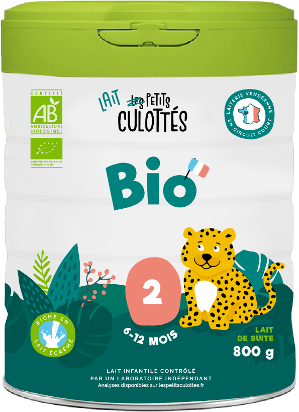 Gamme de laits infantiles Les Petits Culottés